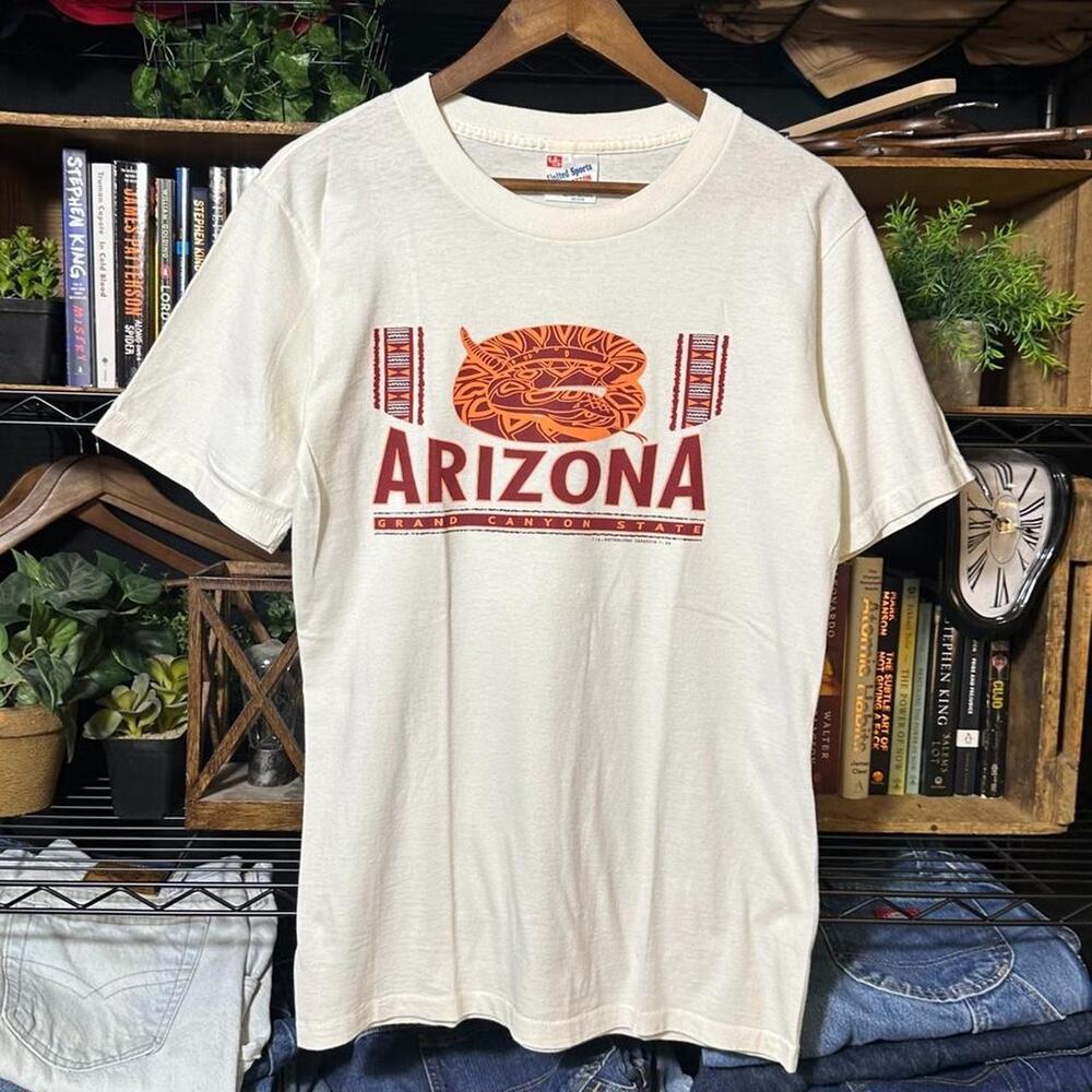 Vintage 90s Single Stitch Arizona Grand Canyon State Tee Shirt Mens Medium